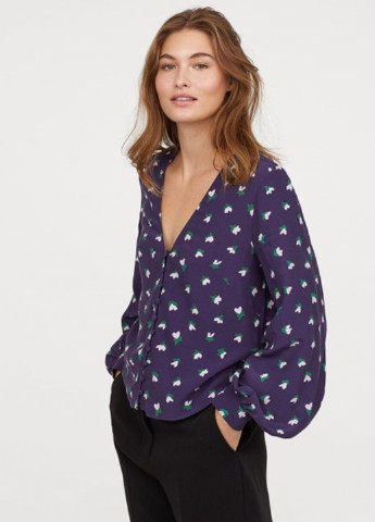 Індиго демісезонна блузка H&M