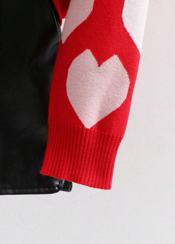 Красный демисезонный кардиган SHEIN