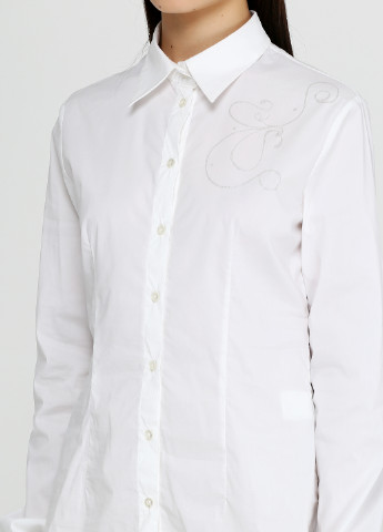Белая демисезонная блуза Exte