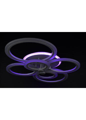 Люстра стельова LED з пультом A2374/6-RGB-wh Білий 11х57х77 див. Sunnysky (253527841)