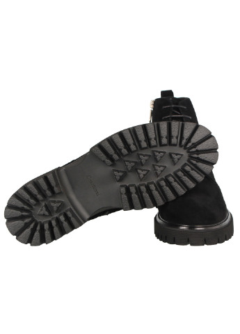 Черные зимние мужские зимние ботинки классические 197449 Cosottinni