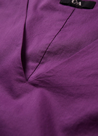 Фиолетовое кэжуал платье а-силуэт C&A однотонное