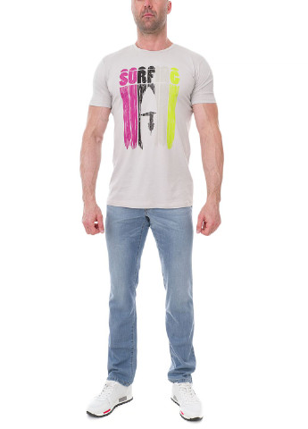 Серая футболка Trussardi Jeans