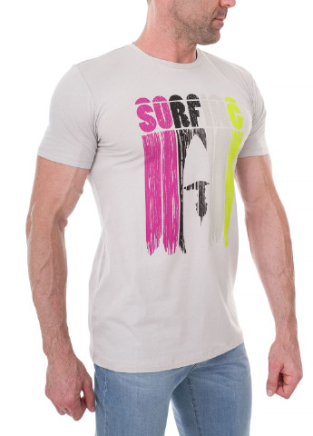 Серая футболка Trussardi Jeans