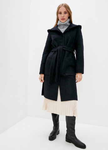 Синє демісезонне Пальто демісезонне синього кольору 1757 однобортне DANNA