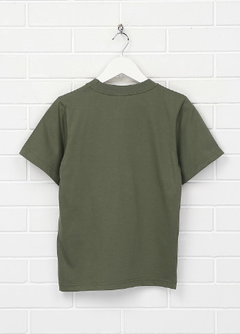 Оливковая летняя футболка Трикомир