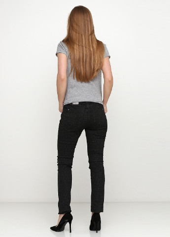 Черные демисезонные зауженные джинсы Colours