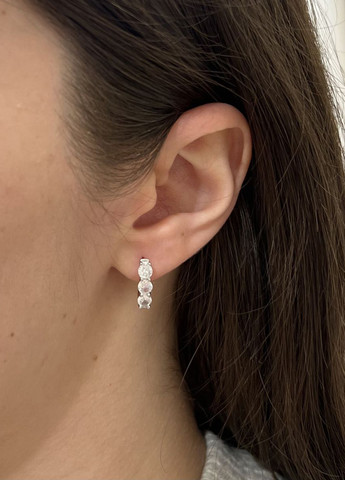 Серьги Silver Flame (257490532)