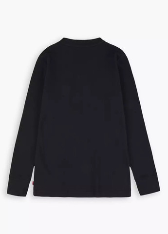 Черный демисезонный кэжуал лонгслив Levi's однотонный