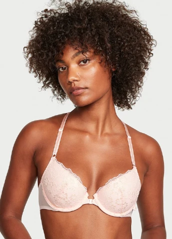 Світло-рожевий демісезонний комплект (бюстгальтер, трусики) Victoria's Secret