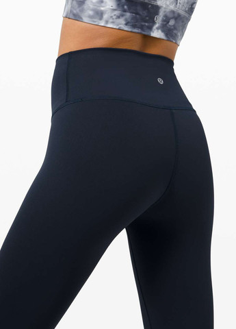 Темно-синие демисезонные леггинсы Lululemon Athletica