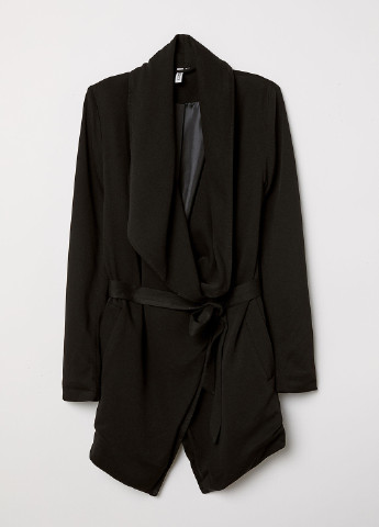 Черное демисезонное Пальто H&M