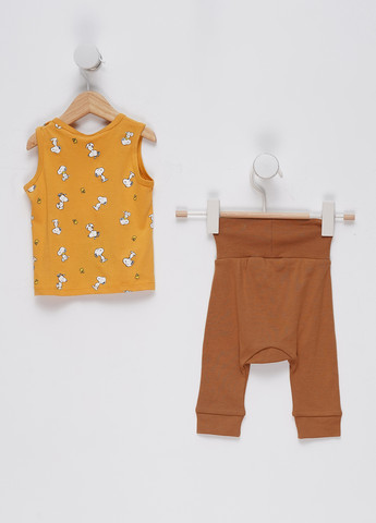 Комбинированный летний костюм (майка, брюки) брючный H&M