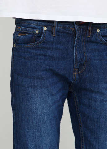 Комбинированные демисезонные со средней талией джинсы Springfield