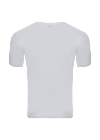 Біла футболка Kappa 304KZNO 001