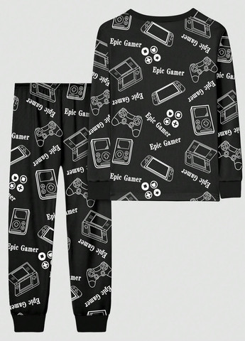 Комбинированная всесезон пижама (лонгслив, брюки) лонгслив + брюки SHEIN