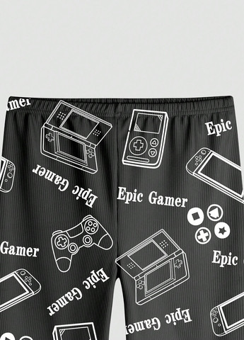 Комбинированная всесезон пижама (лонгслив, брюки) лонгслив + брюки SHEIN