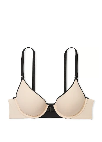 Чорний демісезонний комплект (бюстгальтер, трусики) Victoria's Secret
