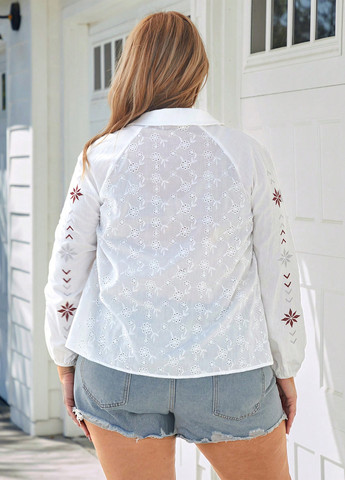 Белая блуза SHEIN