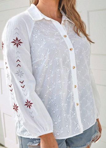 Белая блуза SHEIN