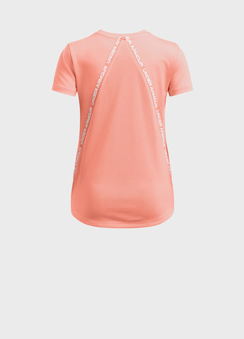 Коралловая летняя футболка Under Armour