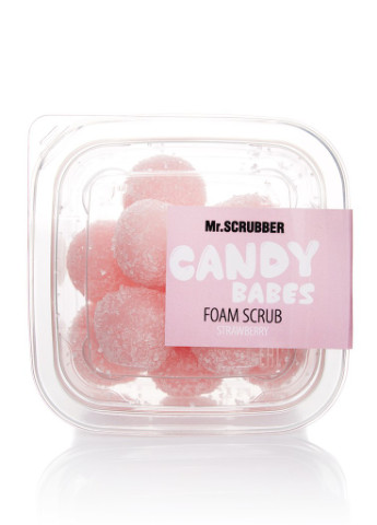 Пенный скраб для тела Candy Babes Strawberry, 110 г Mr. Scrubber (208557099)