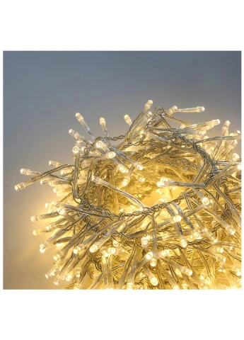 Гірлянда LED 200 20м 8 функцій теплий колір 220V (CW-G-200L20V) Colorway (254593528)