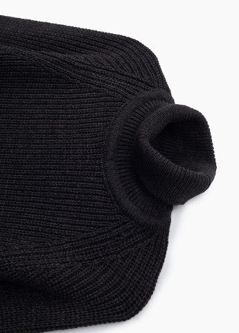 Темно-серый зимний свитер No Brand