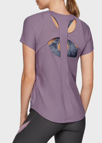 Фиолетовая всесезон футболка с коротким рукавом Under Armour