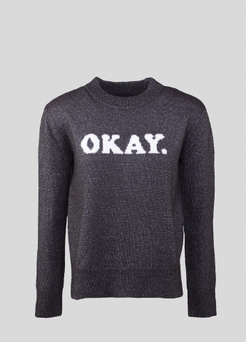 Сірий демісезонний светр Even&Odd