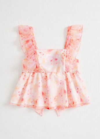 Комбинированная блуза SHEIN