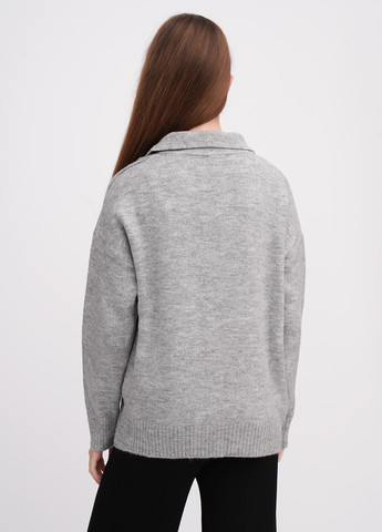 Світло-сірий демісезонний светр EQUILIBRI