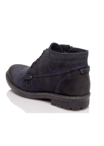 Темно-синие зимние мужские ботинки Faber