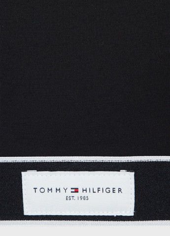 Чёрный топ бюстгальтер Tommy Hilfiger без косточек модал