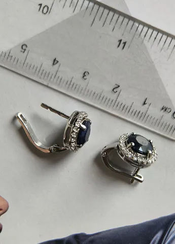 Серьги Silver Flame (354214669)