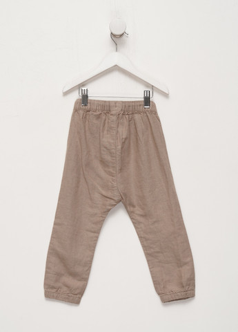 Темно-бежевые кэжуал демисезонные брюки джоггеры H&M