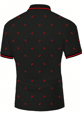 Черная поло SHEIN