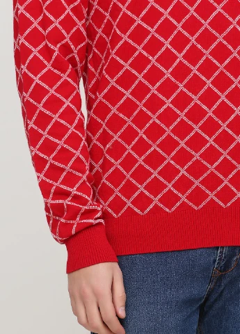 Червоний демісезонний светр H&M