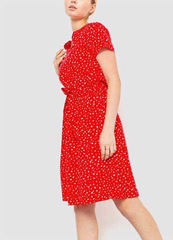Червона кежуал сукня кльош Ager з тваринним принтом