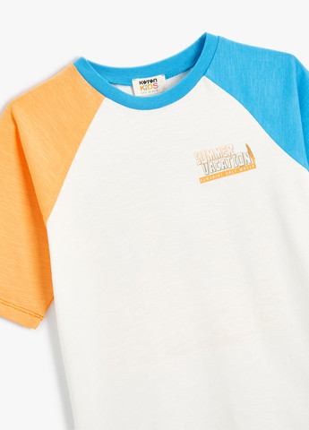 Комбінована літня футболка KOTON