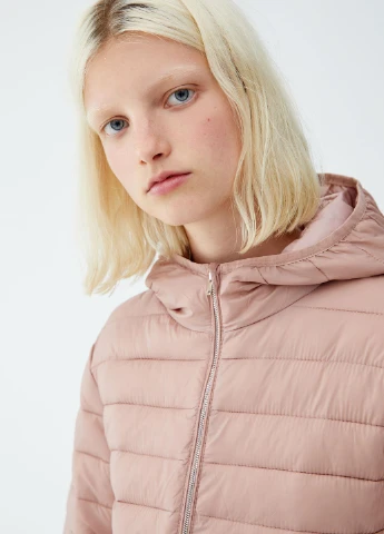 Світло-рожева куртка легка,блідо-рожевий, Pull & Bear