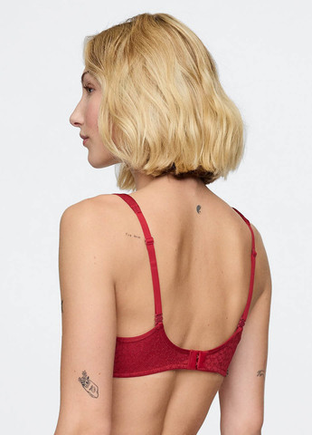 Красный демисезонный комплект (бюстгальтер, трусики) Gap