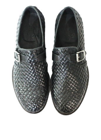 Черные кэжуал туфли Giampiero Nicola без шнурков
