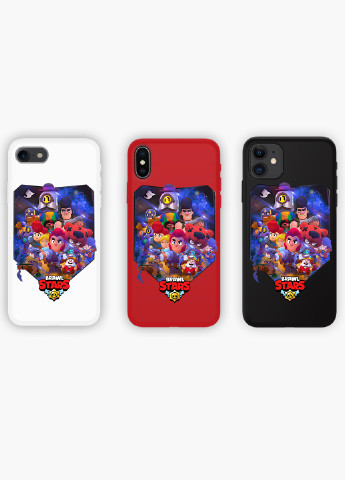 Чохол силіконовий Apple Iphone 8 plus Бравл Старс (Brawl Stars) (6154-1003) MobiPrint (219283861)