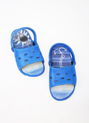 Синие пляжные сандалии No Brand