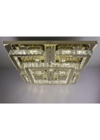 Люстра потолочная хрустальная LED с пультом C1787/800*800-gd Золото 17х80х80 см. Sunnysky (253122388)