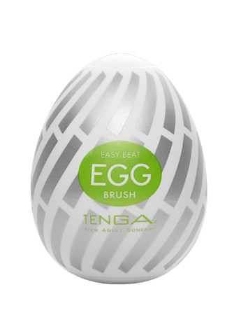Мастурбатор-яйцо Egg Brush с рельефом в виде крупной щетины Tenga (254151705)