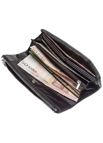 Жіночий шкіряний гаманець 19х10х2 см st leather (252130761)