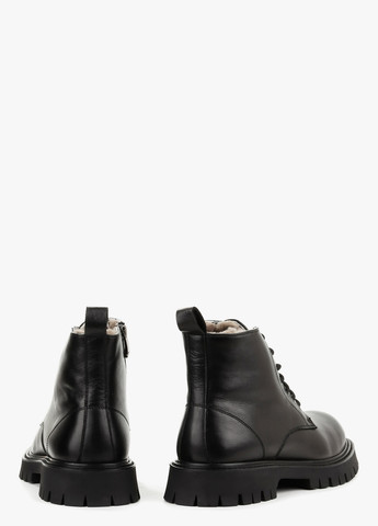 Черные зимние ботинки Le'BERDES