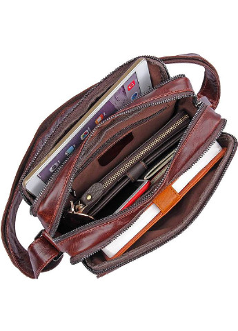 Чоловіча шкіряна сумка 23,5х17х5 см Vintage (229460160)